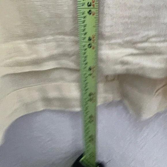 Old Navy Butter Yellow Linen Blend Smocked Back Midi Dress with Pockets Large - Picture 7 of 12